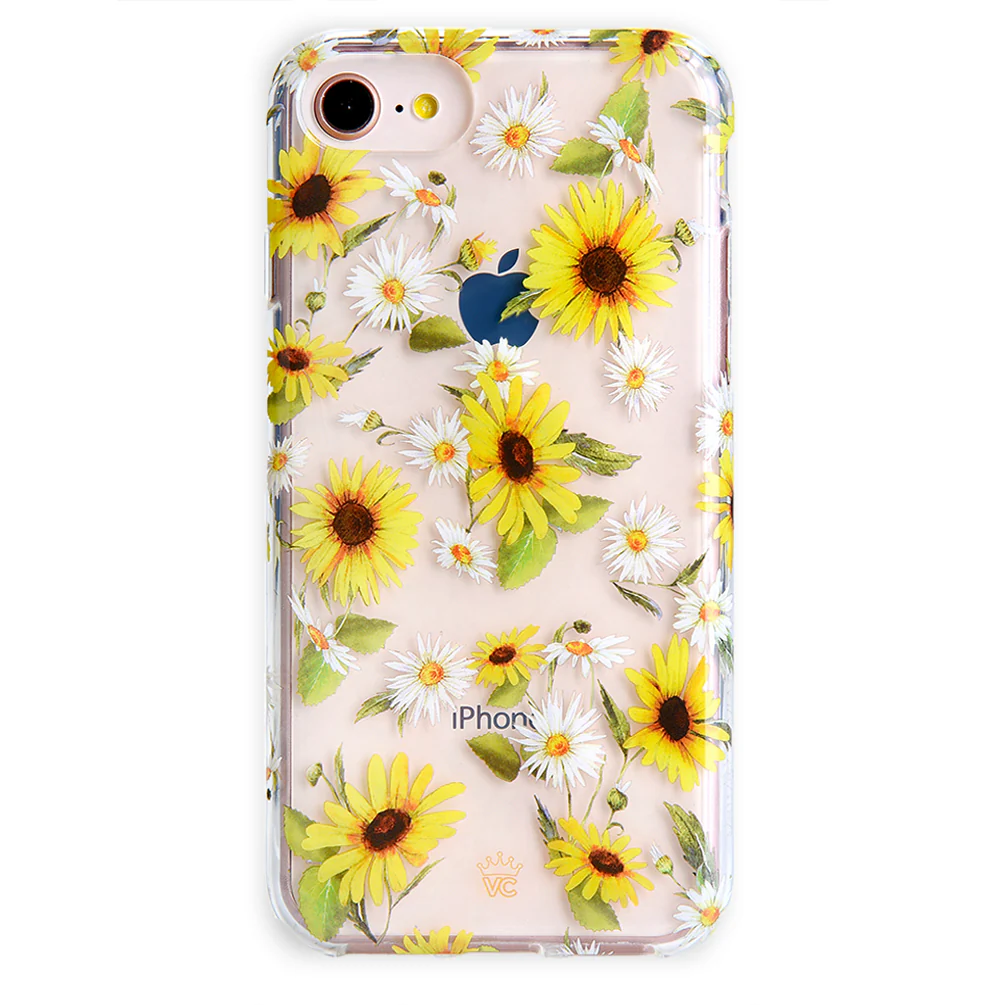 Sunflower Daisy Clear iPhone Case - Image 8
