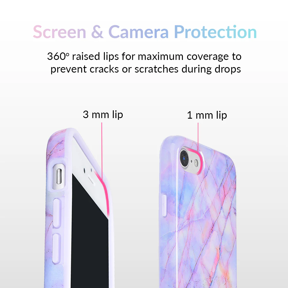 Sunset Marble iPhone Case - Image 3