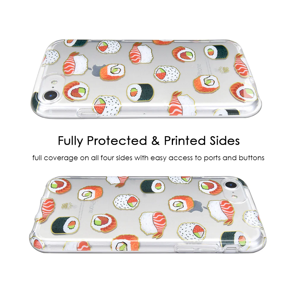 Sushi Clear iPhone Case - Image 34