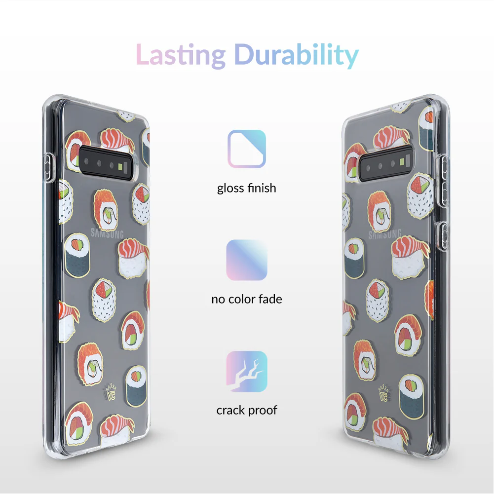Sushi Clear Samsung Case - Image 9