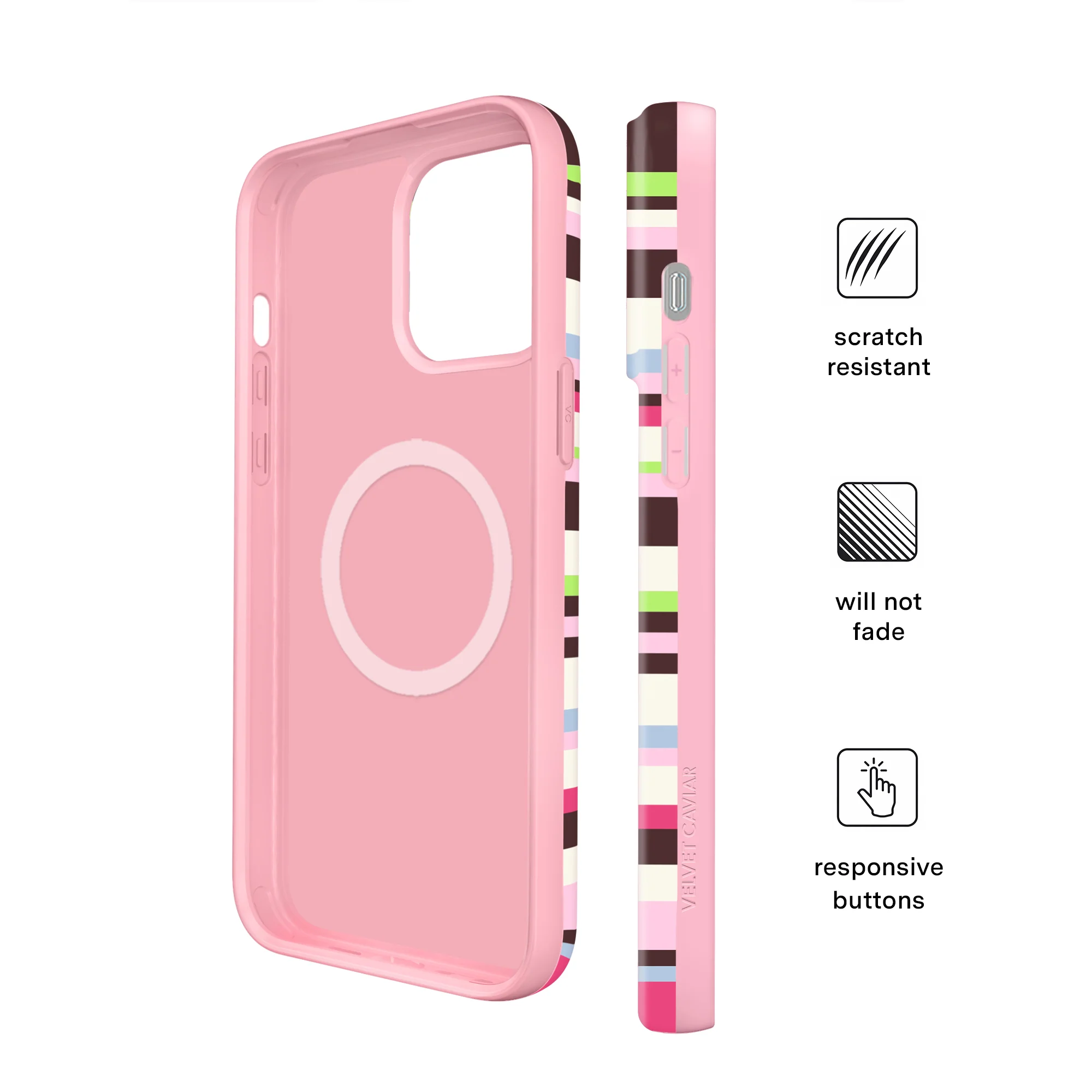 Sweet Treat Stripes iPhone Case - Image 10