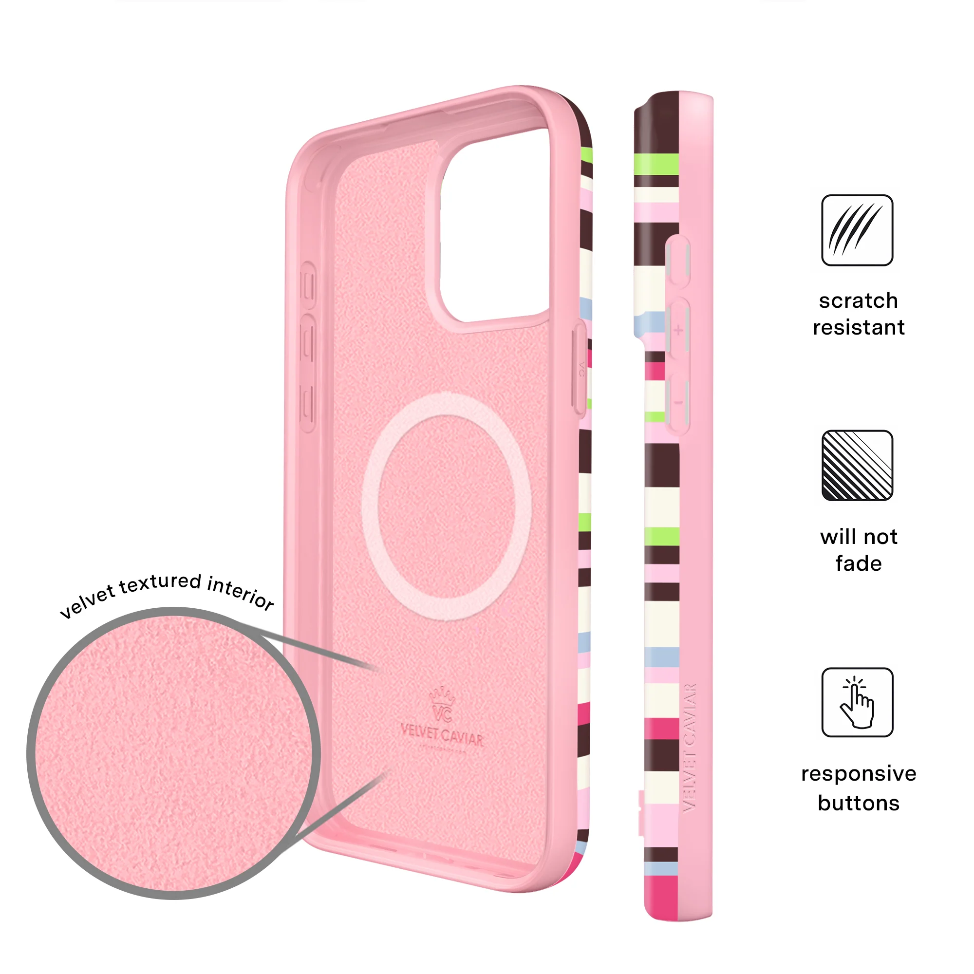 Sweet Treat Stripes iPhone Case - Image 30