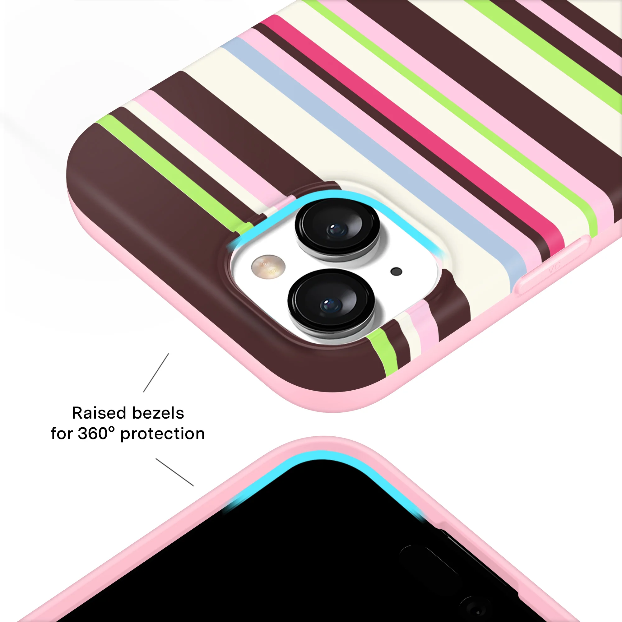 Sweet Treat Stripes iPhone Case - Image 38