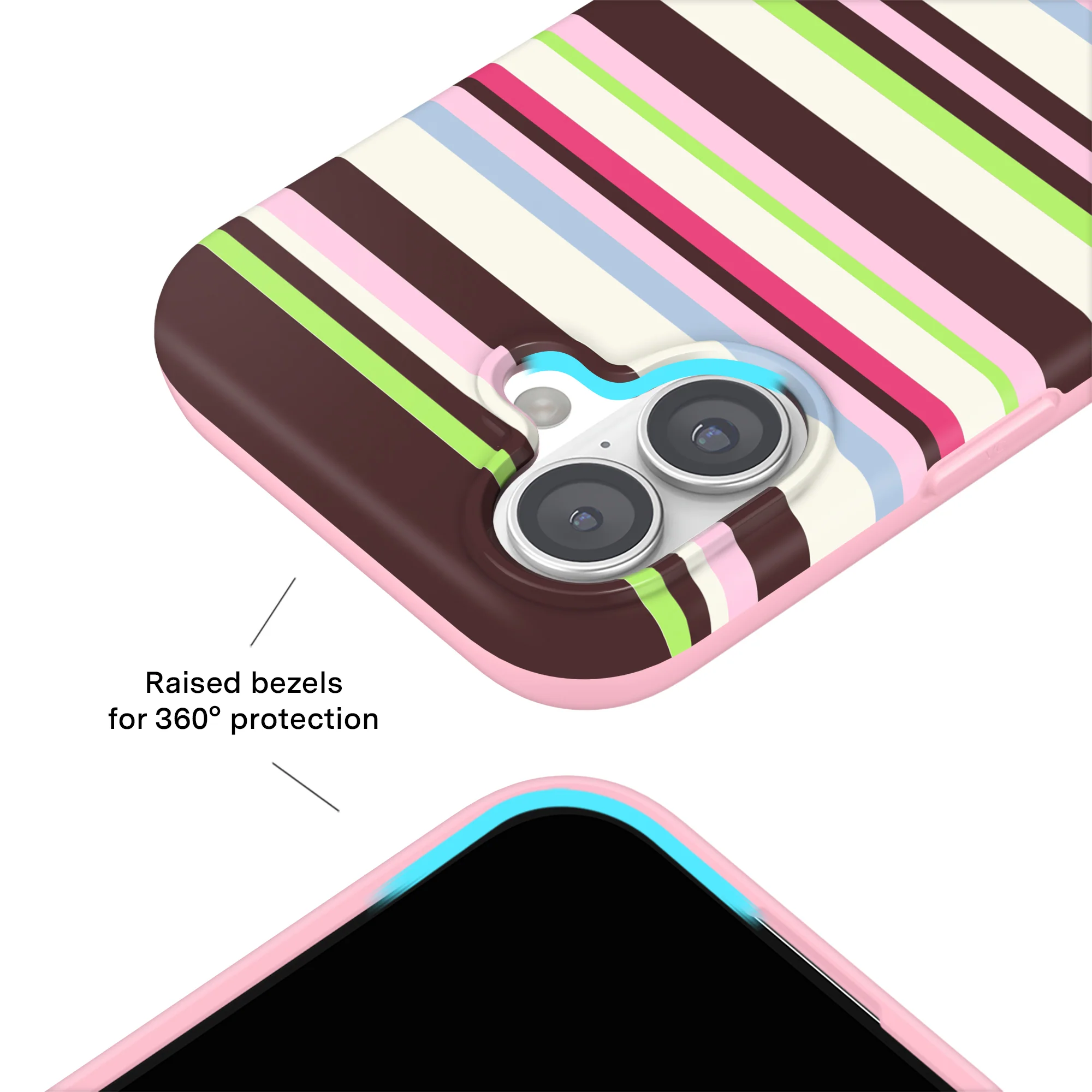 Sweet Treat Stripes iPhone Case - Image 58
