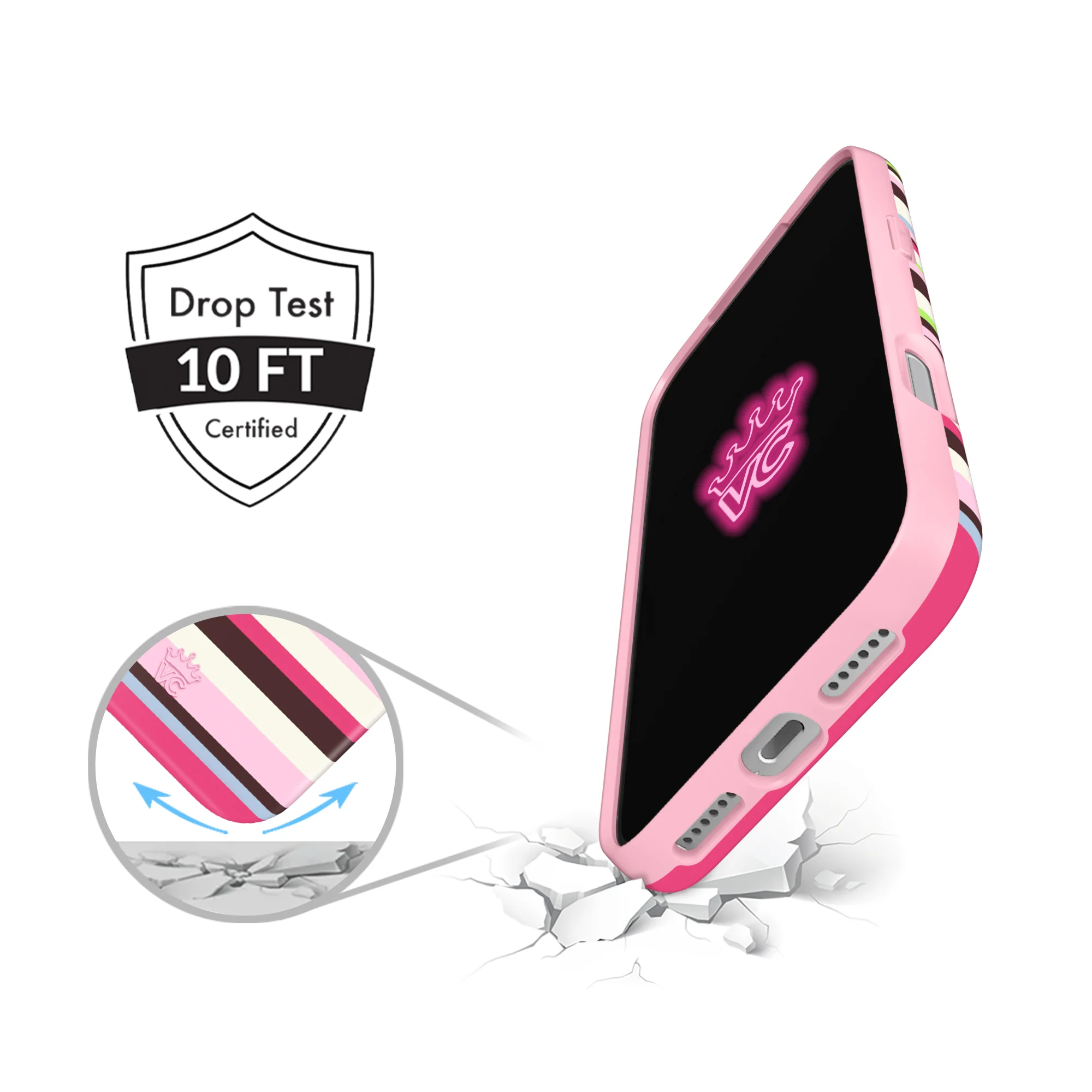 Sweet Treat Stripes iPhone Case - Image 67
