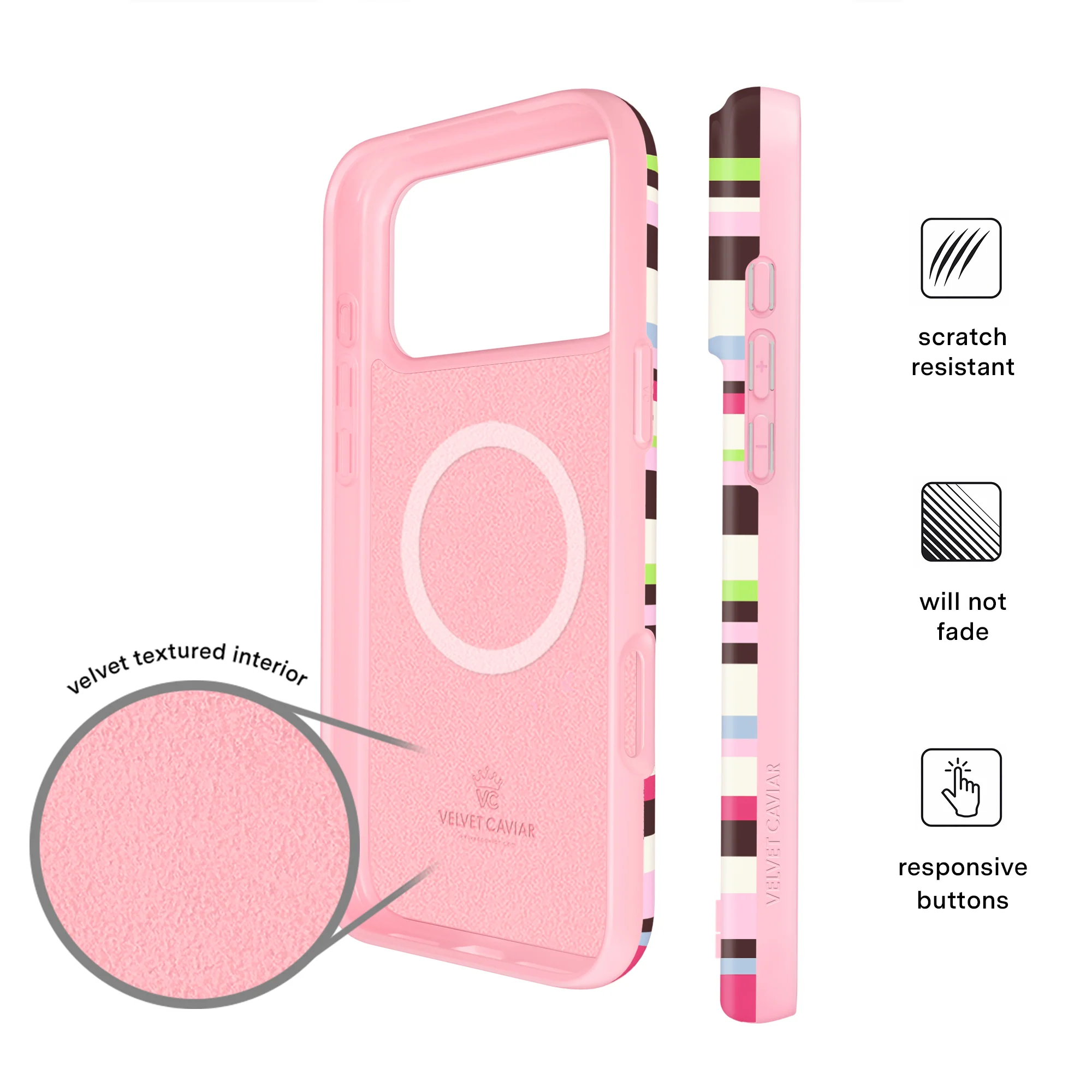 Sweet Treat Stripes iPhone Case - Image 70