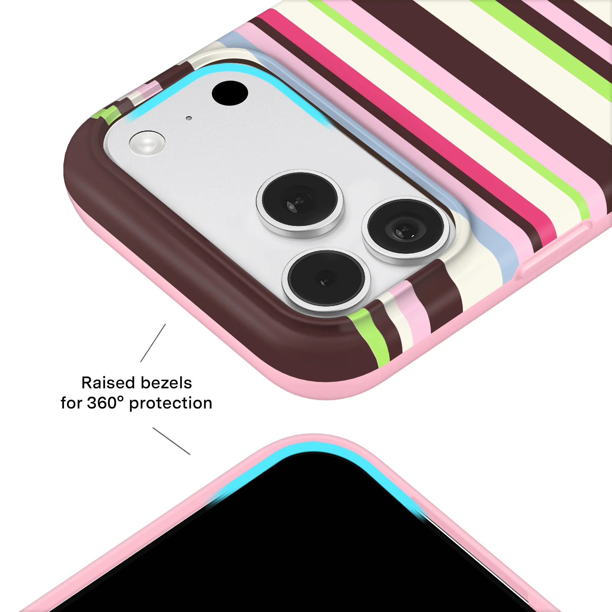Sweet Treat Stripes iPhone Case - Image 73