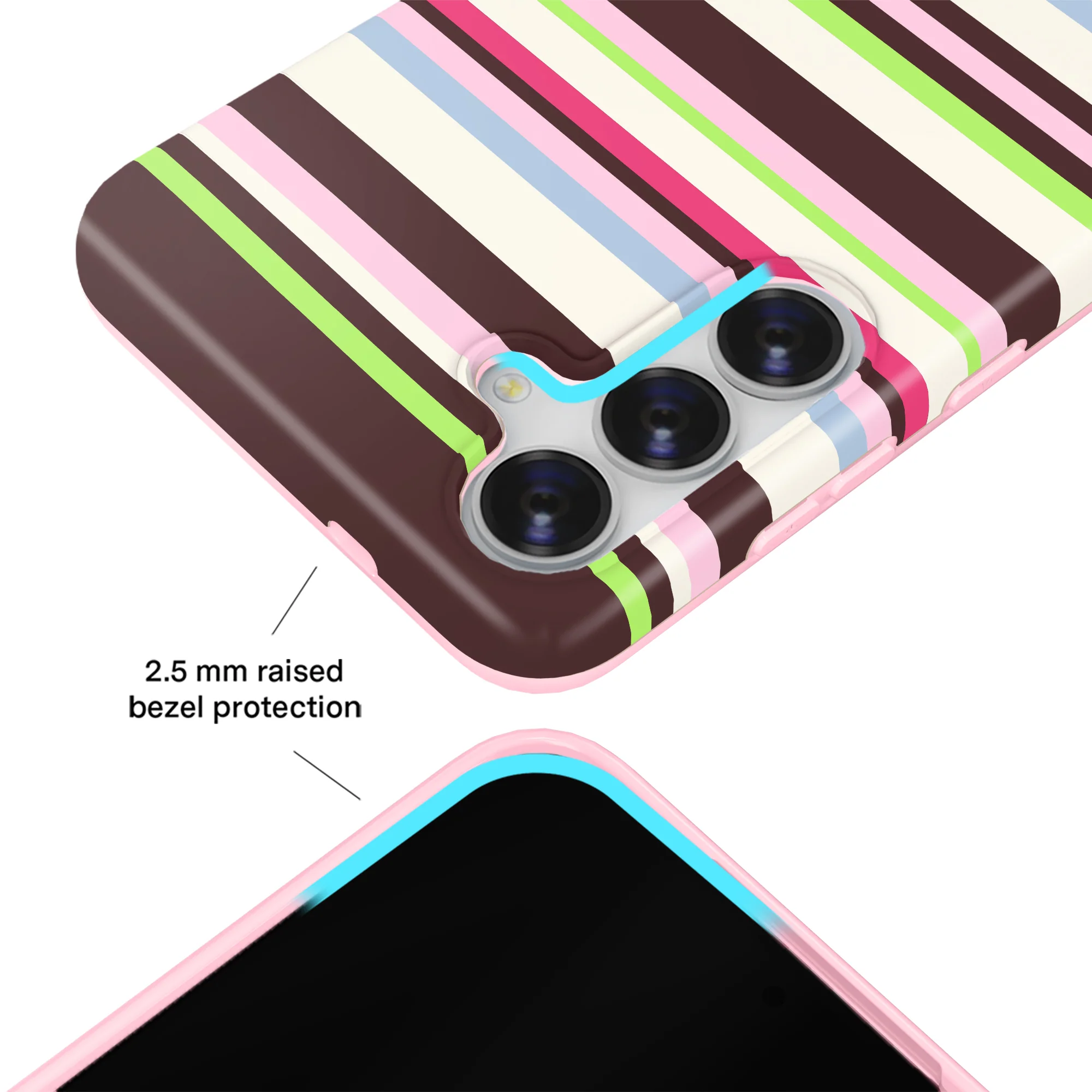 Sweet Treat Stripes Samsung Case - Image 38