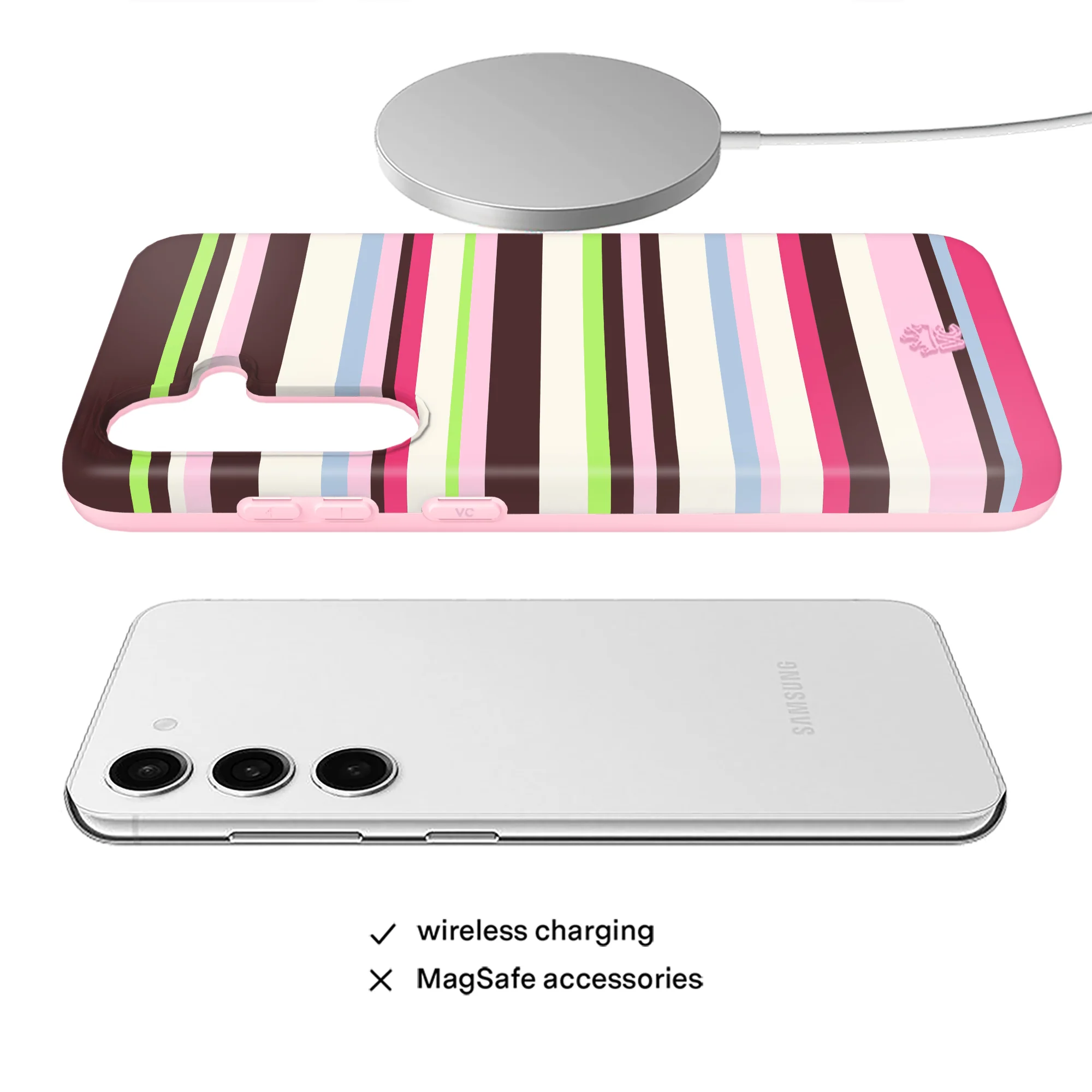 Sweet Treat Stripes Samsung Case - Image 39