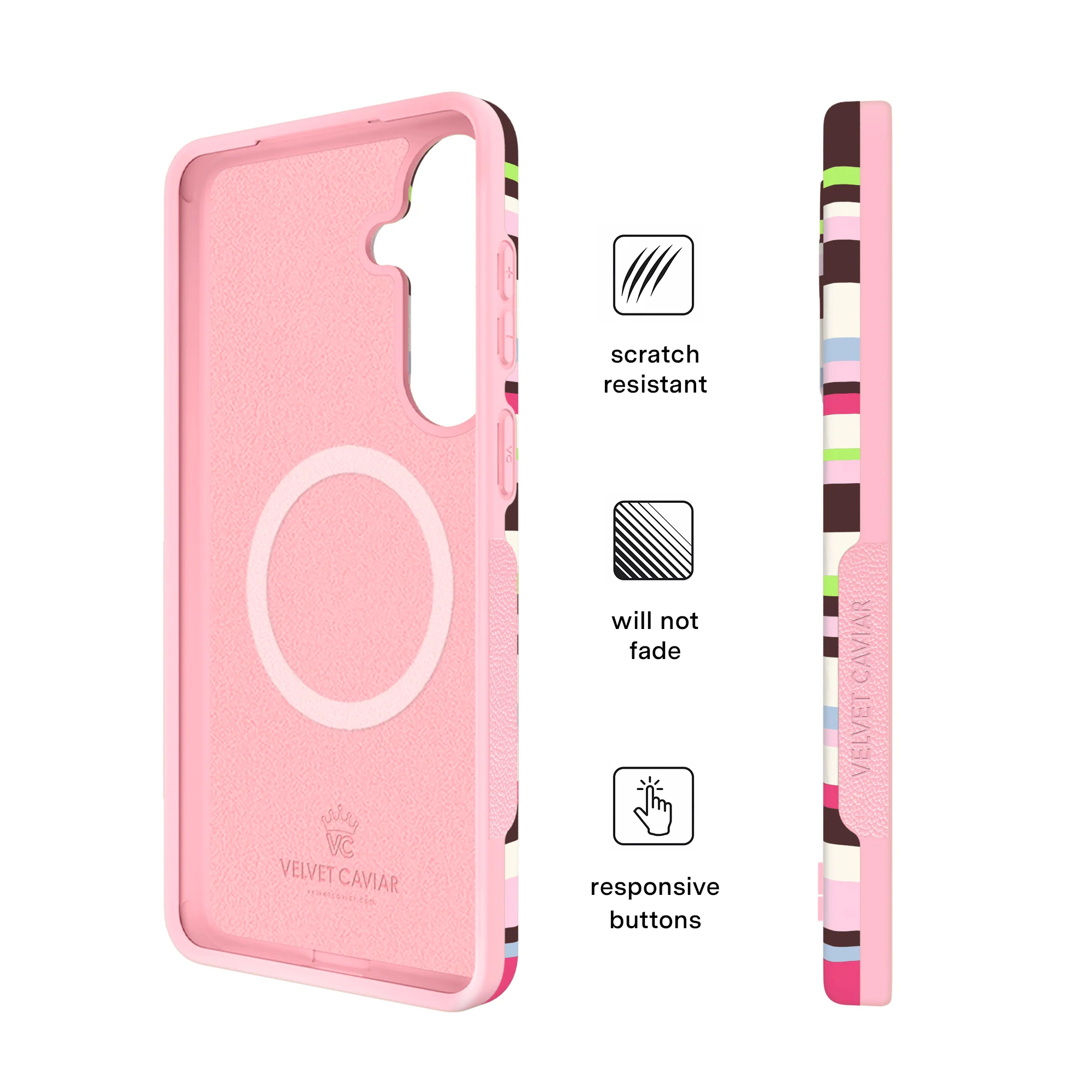 Sweet Treat Stripes Samsung Case - Image 65