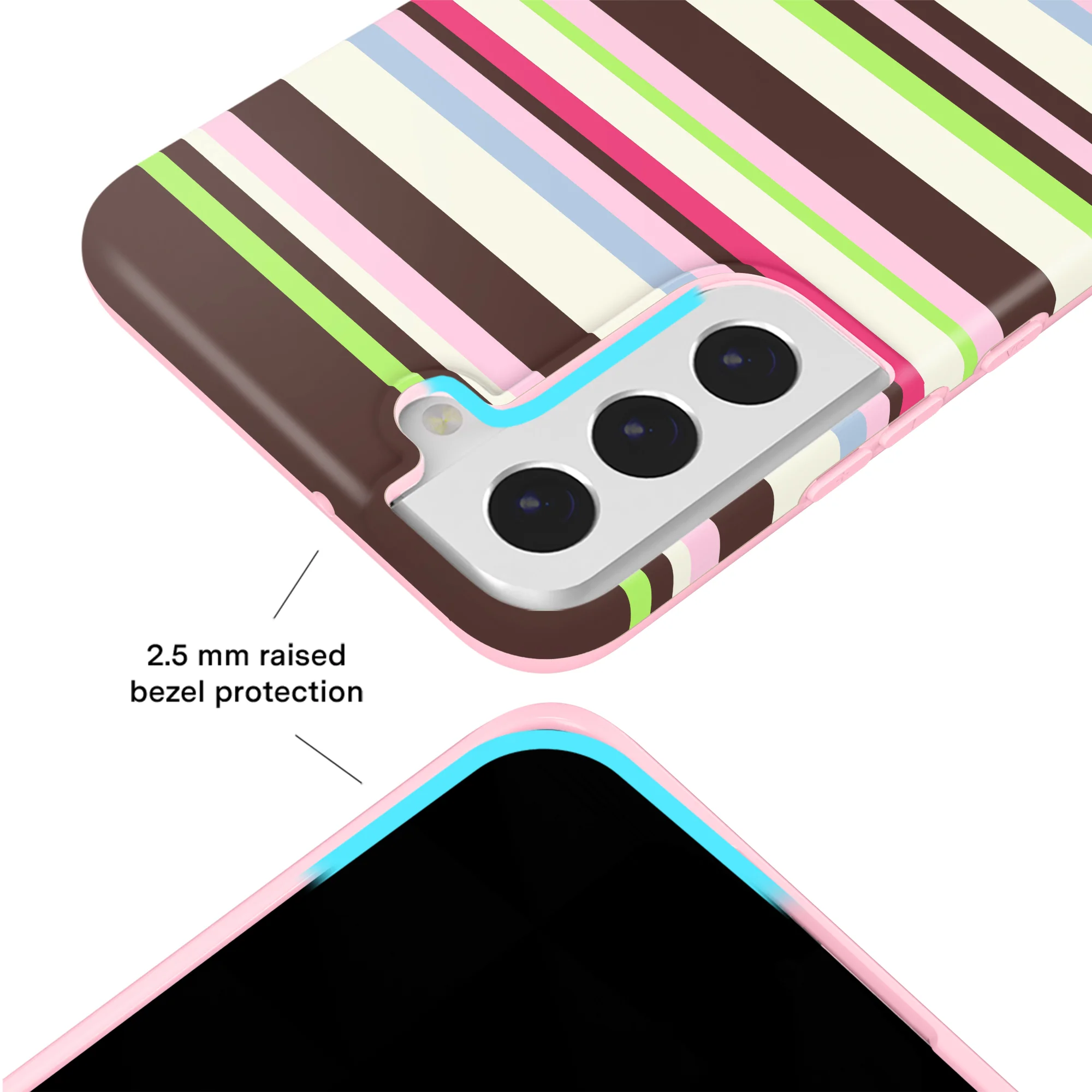 Sweet Treat Stripes Samsung Case - Image 8