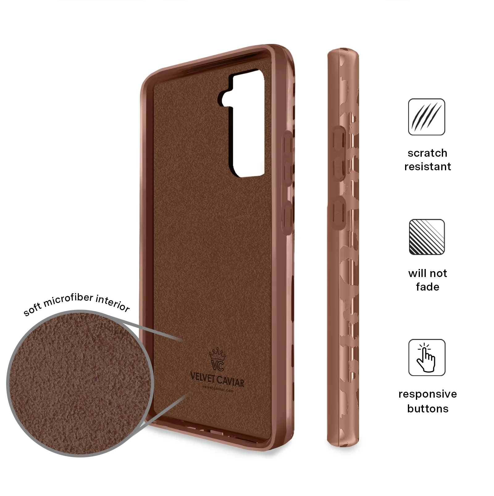 Chocolate Leopard Samsung Case - Image 25