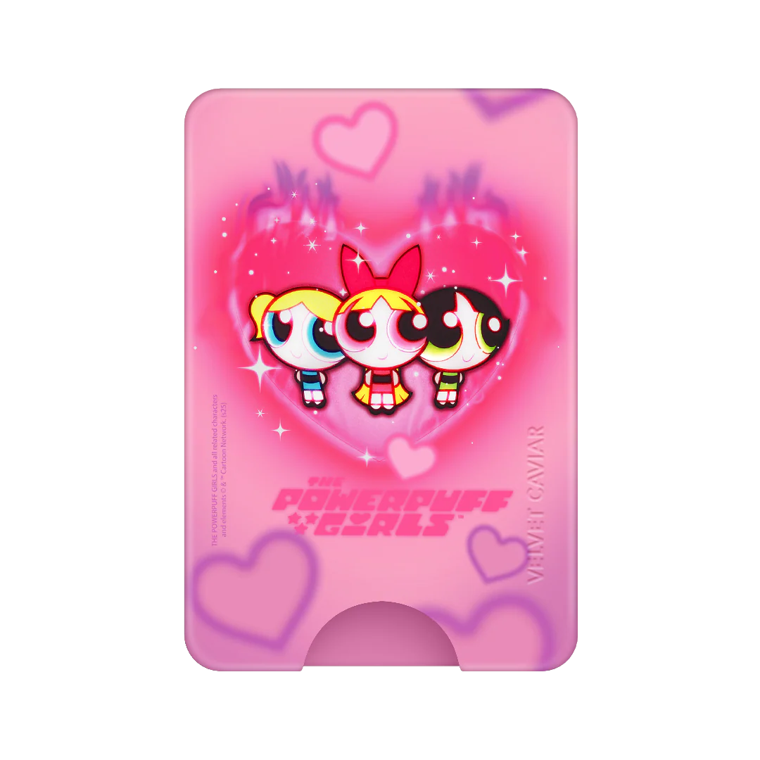 The Powerpuff Girls Airbrush Hearts MagSafe Wallet