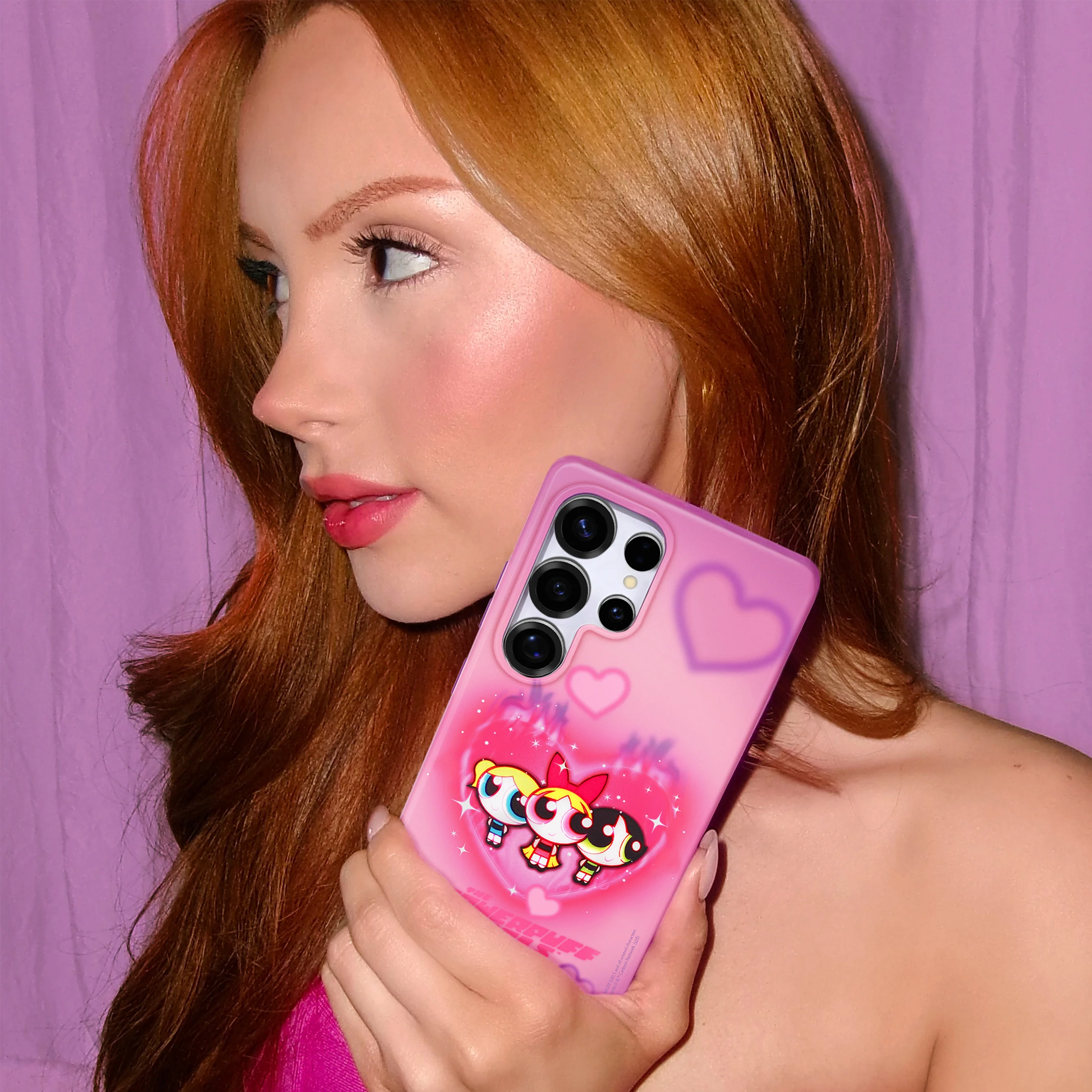 The Powerpuff Girls Airbrush Hearts Samsung Case - Image 23