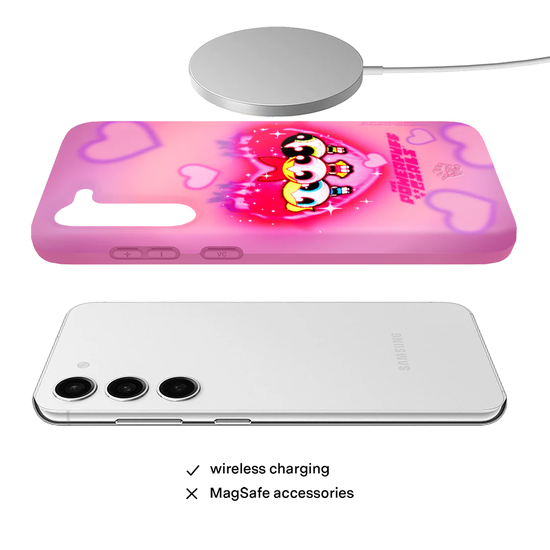 The Powerpuff Girls Airbrush Hearts Samsung Case - Image 53