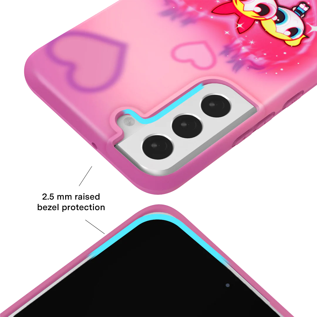 The Powerpuff Girls Airbrush Hearts Samsung Case - Image 66
