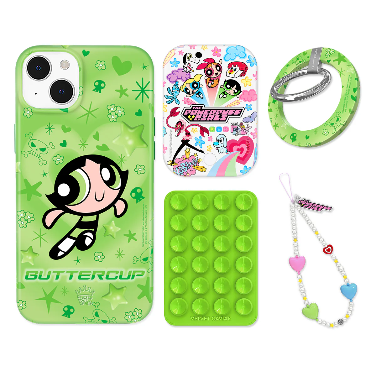 The Powerpuff Girls Buttercup iPhone Bundle Set - Grip - Image 11
