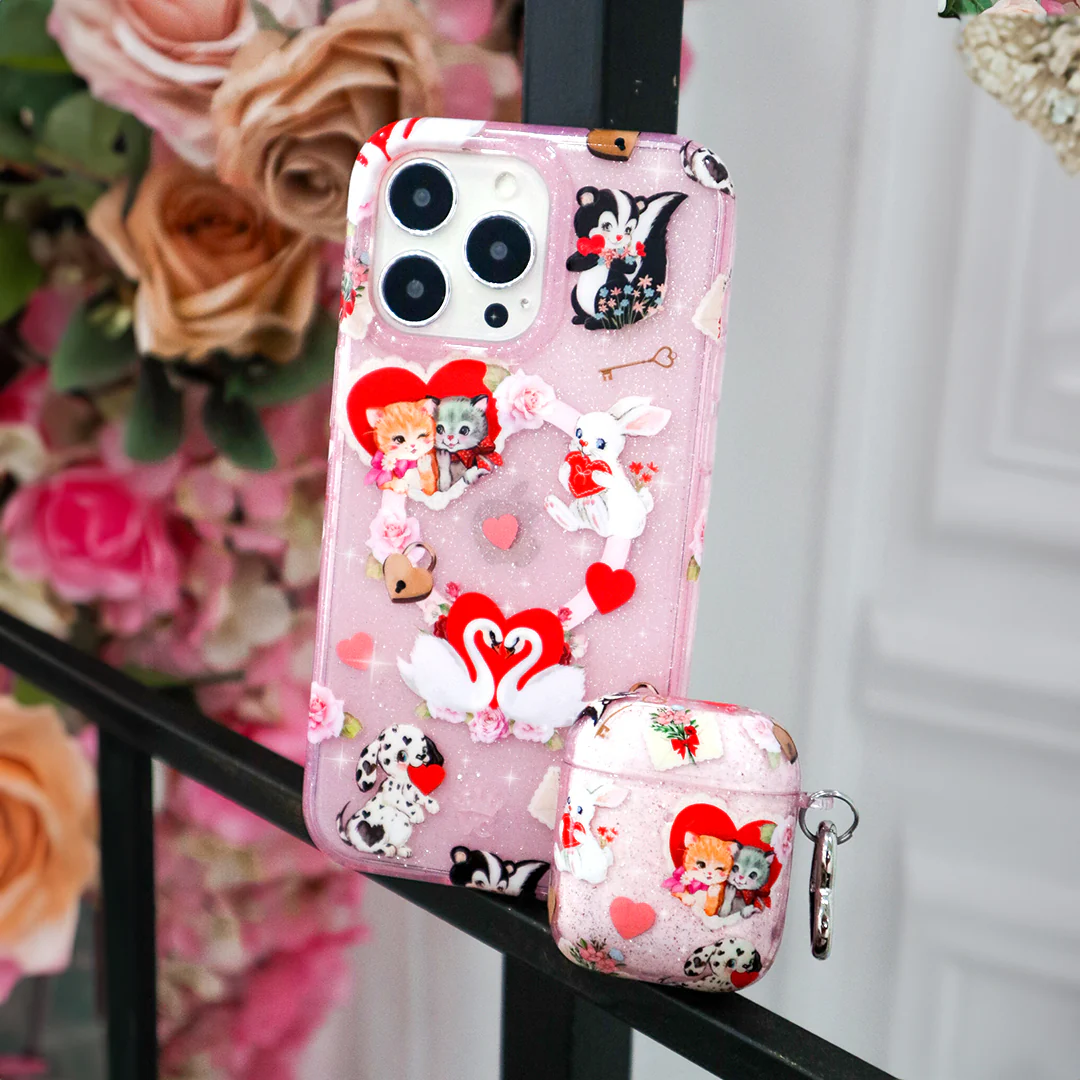 Love Letter Glitter AirPod Case - Image 12