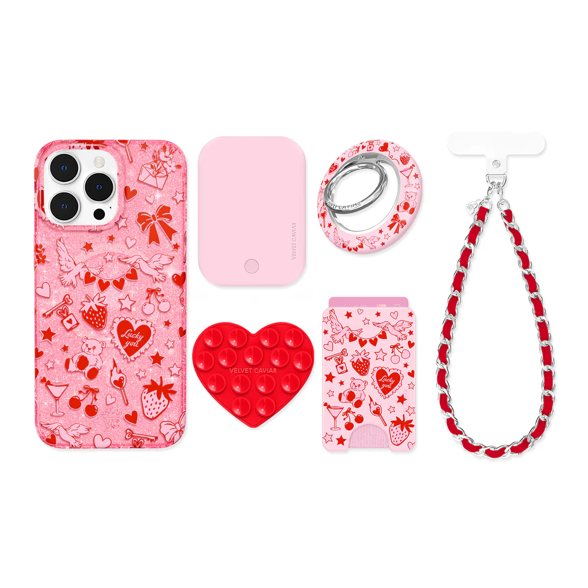 Be Mine Glitter iPhone Bundle Set - Image 5