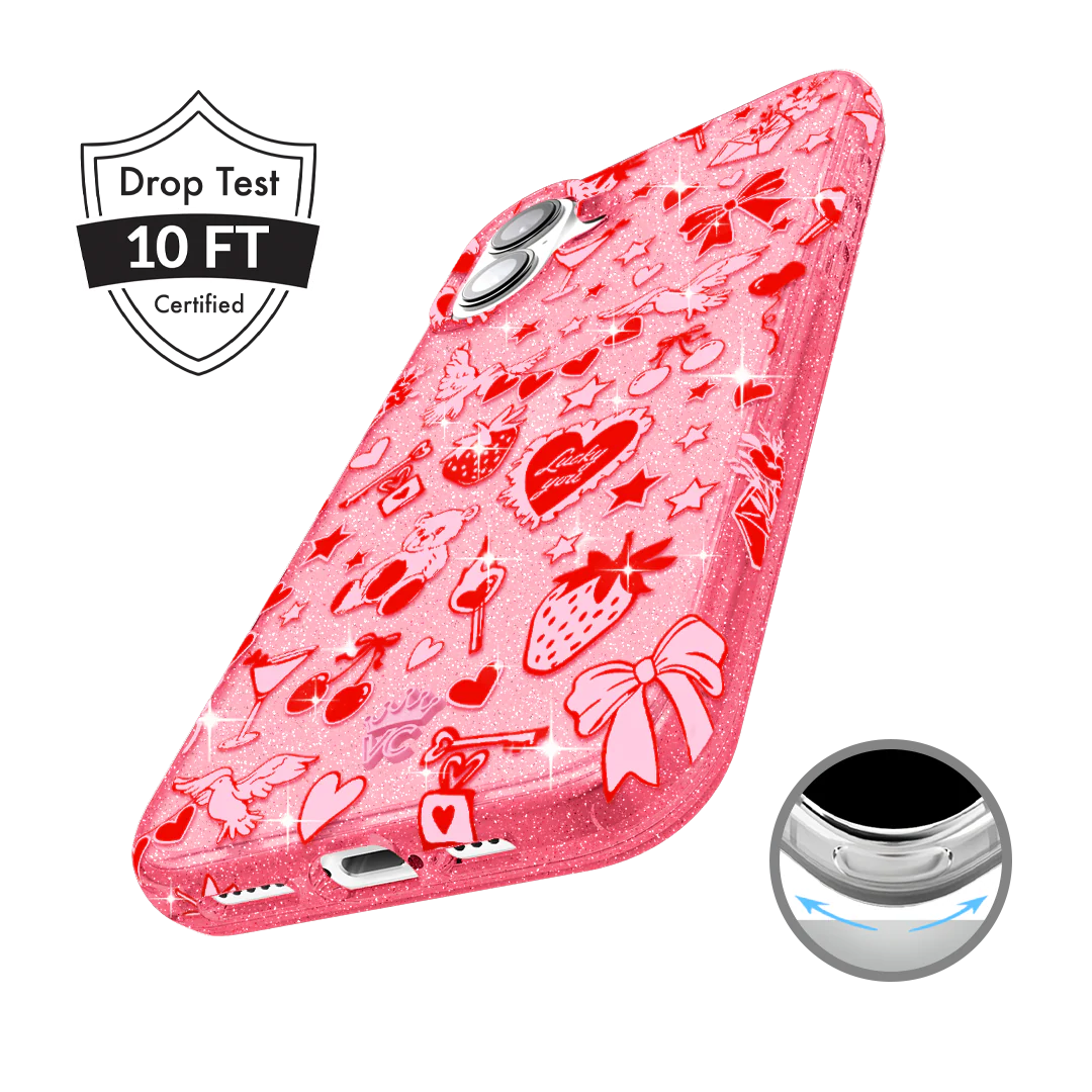 Be Mine Glitter iPhone Case - Image 14