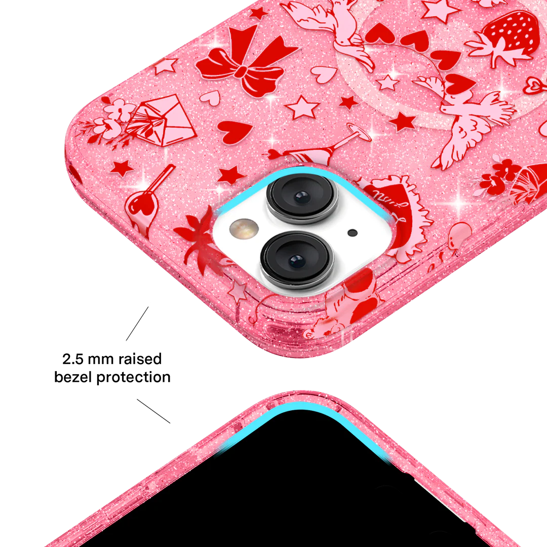 Be Mine Glitter iPhone Case - Image 72