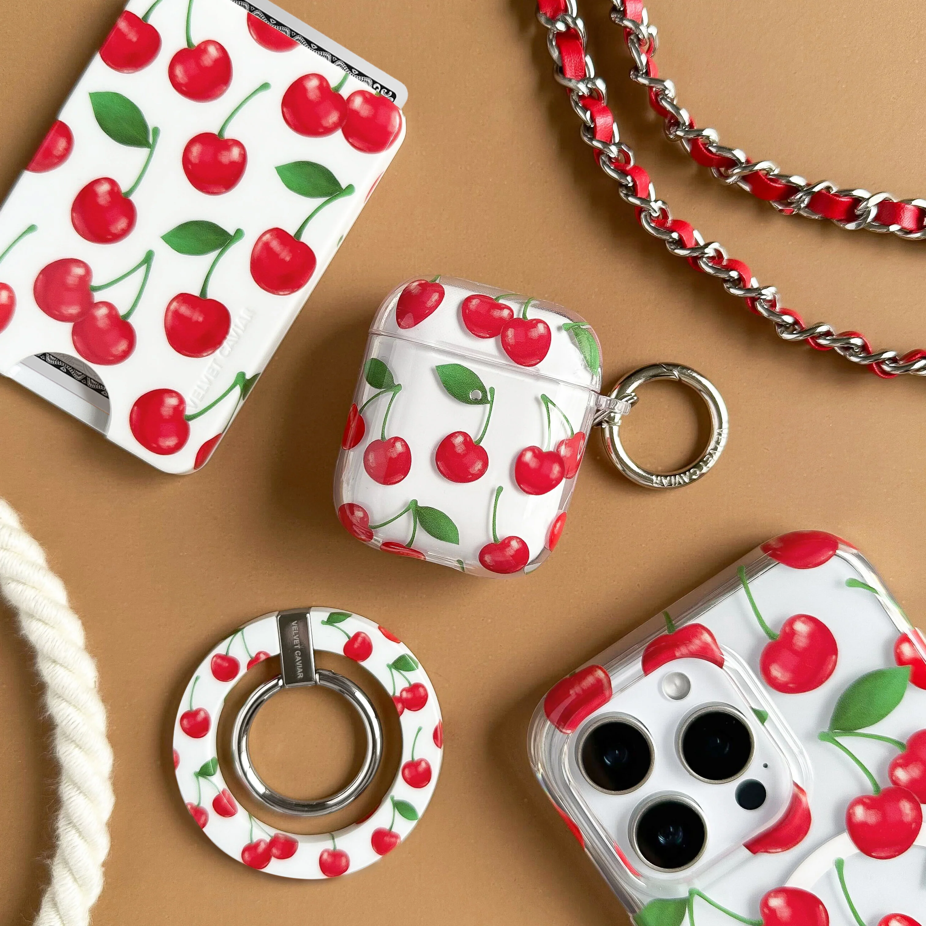 Very Cherry AirPod Case - Image 17