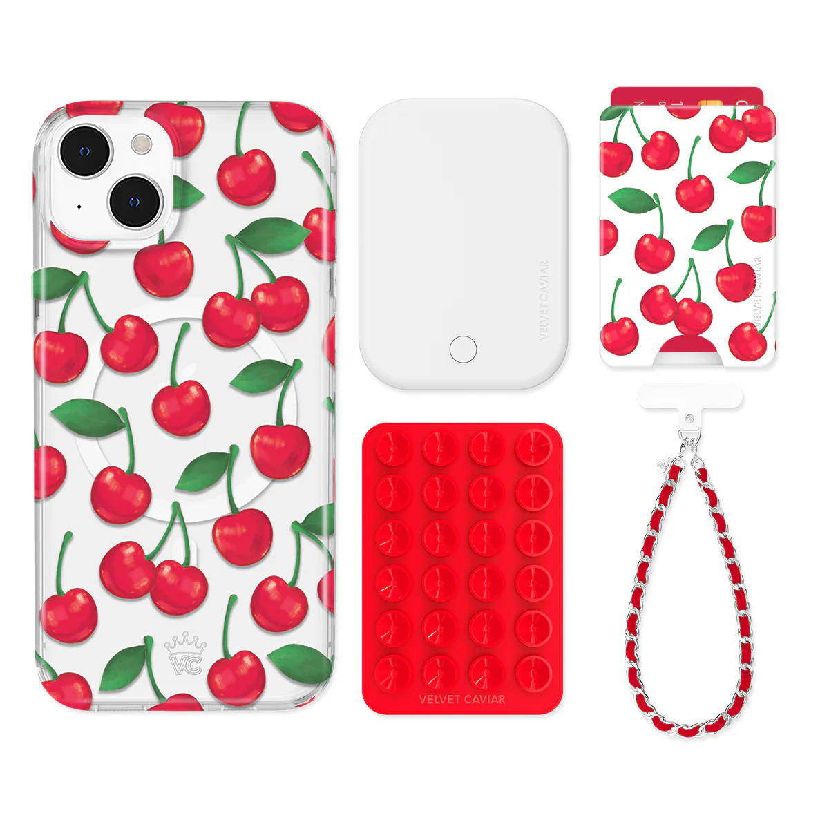 Very Cherry iPhone Bundle Set - Wallet - Image 15