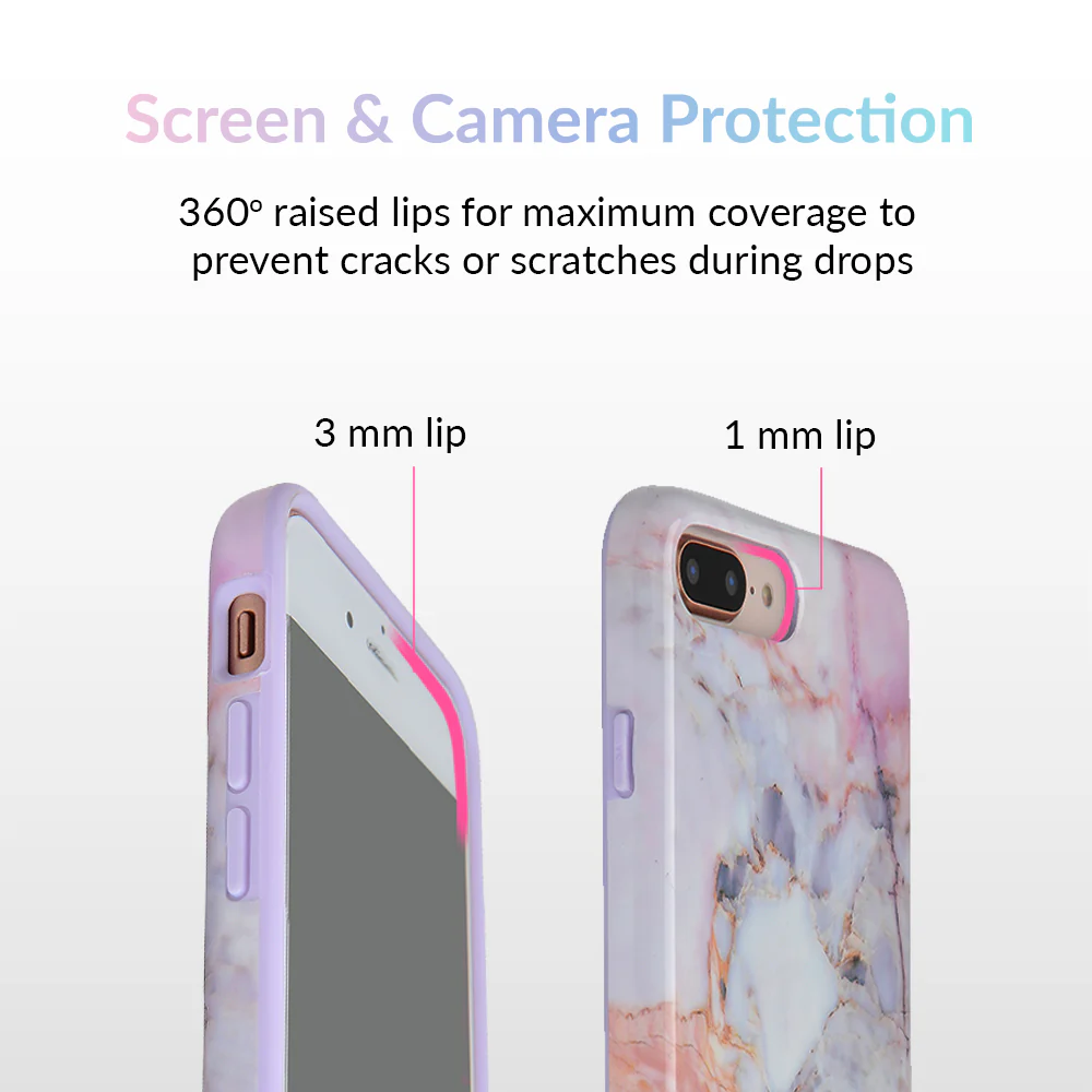 Violet Sky Marble iPhone Case - Image 17