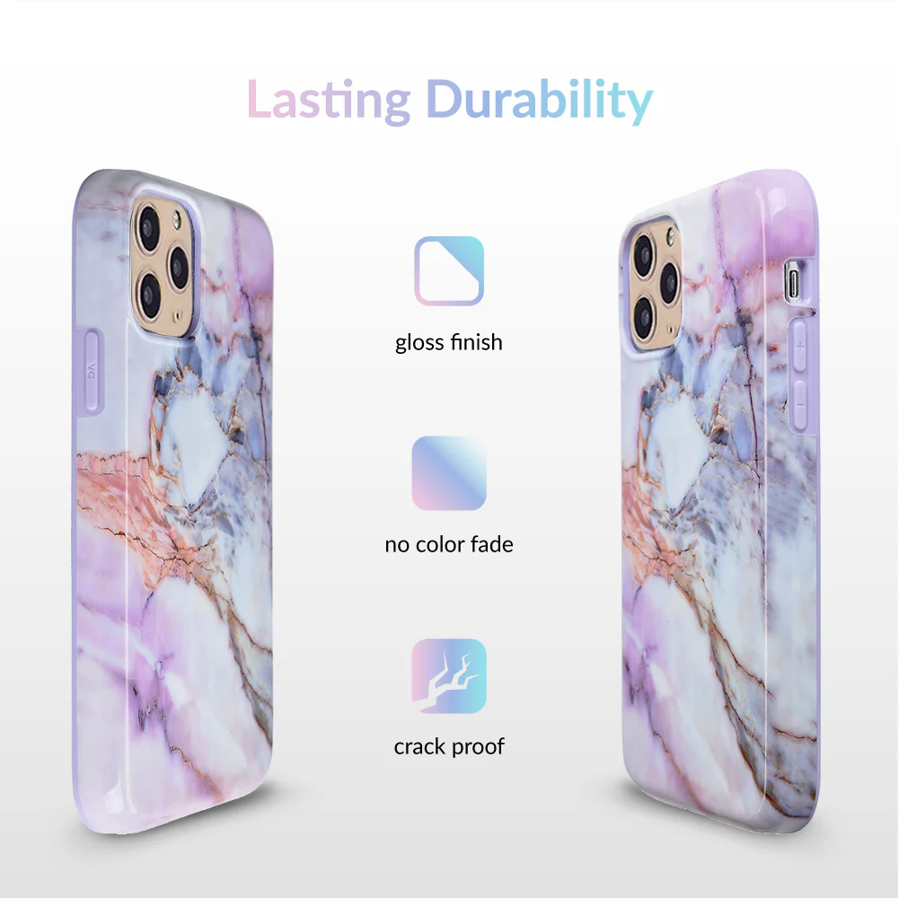 Violet Sky Marble iPhone Case - Image 66