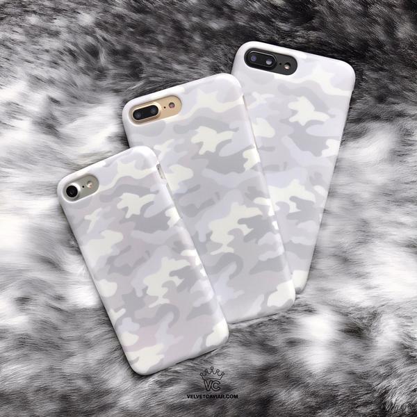 White Clouds Camo iPhone Case - Image 23