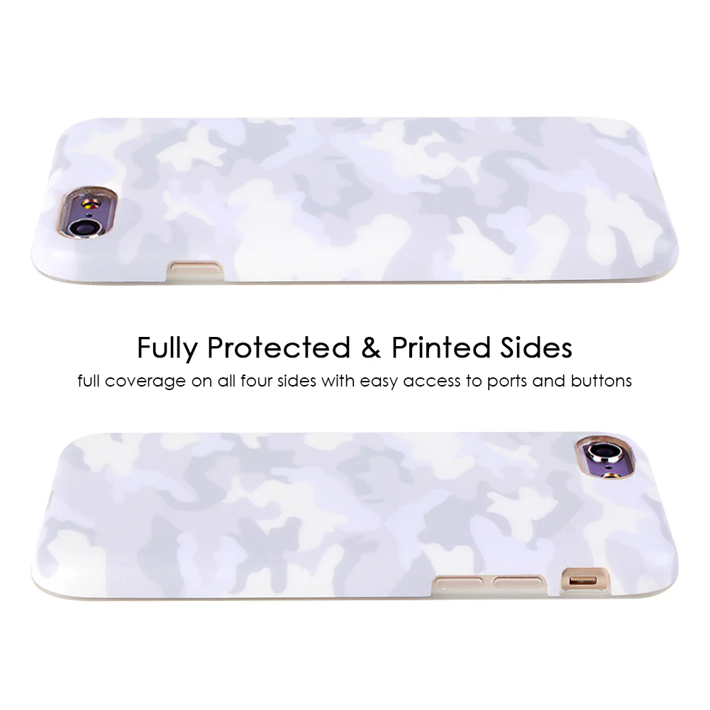 White Clouds Camo iPhone Case - Image 31