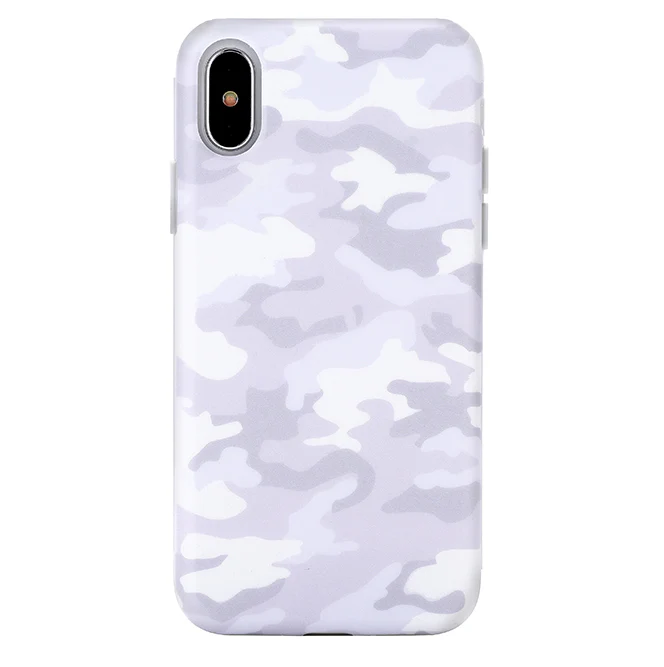White Clouds Camo iPhone Case - Image 48