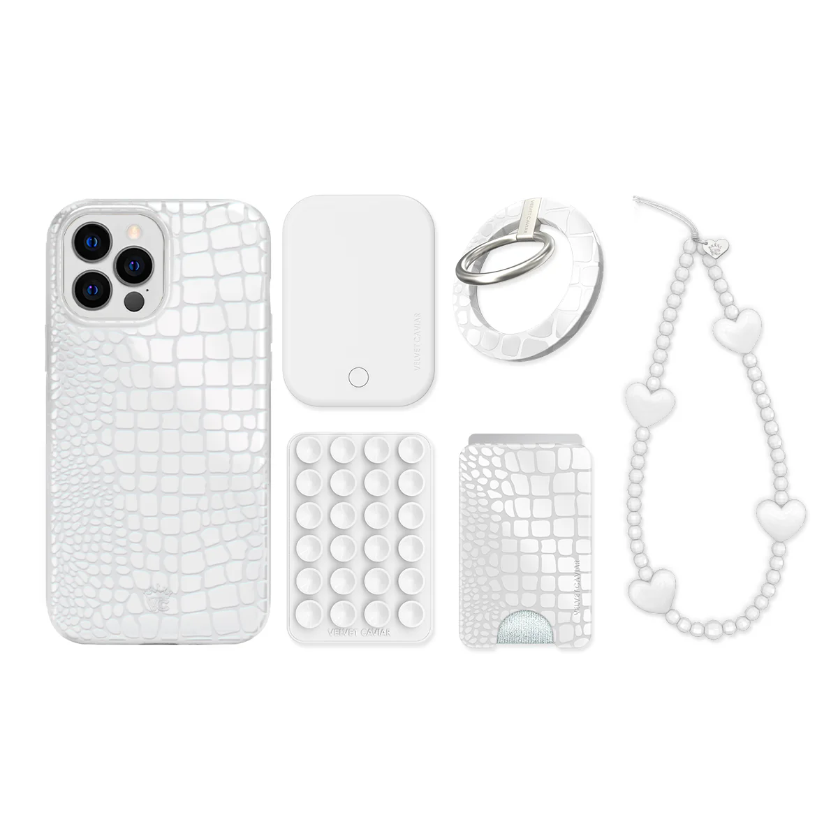 White Croc iPhone Bundle Set - Image 3