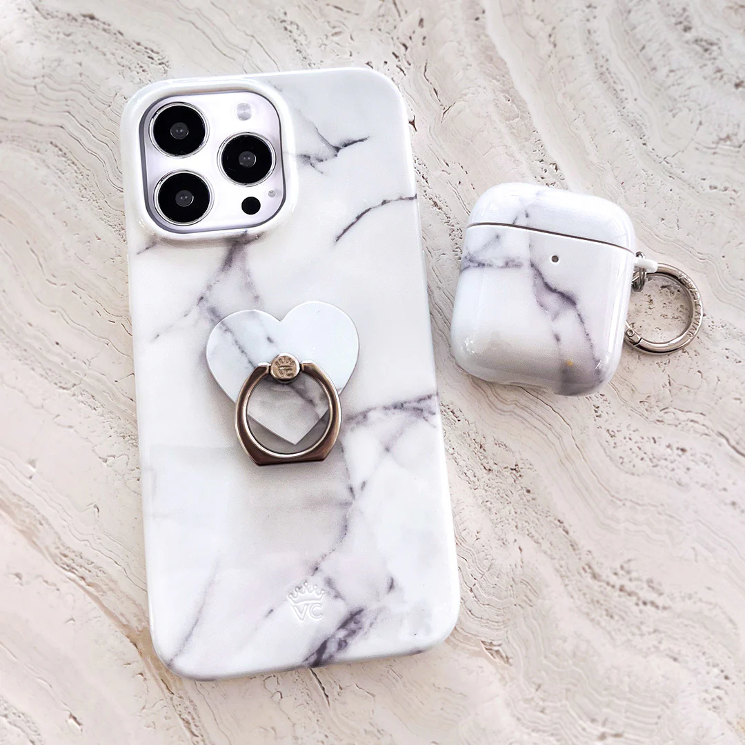 Carrara Marble AirPod Case - Image 2