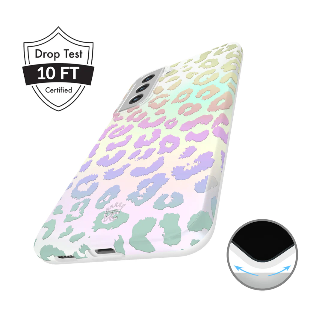 White Opal Leopard Samsung Case - Image 59