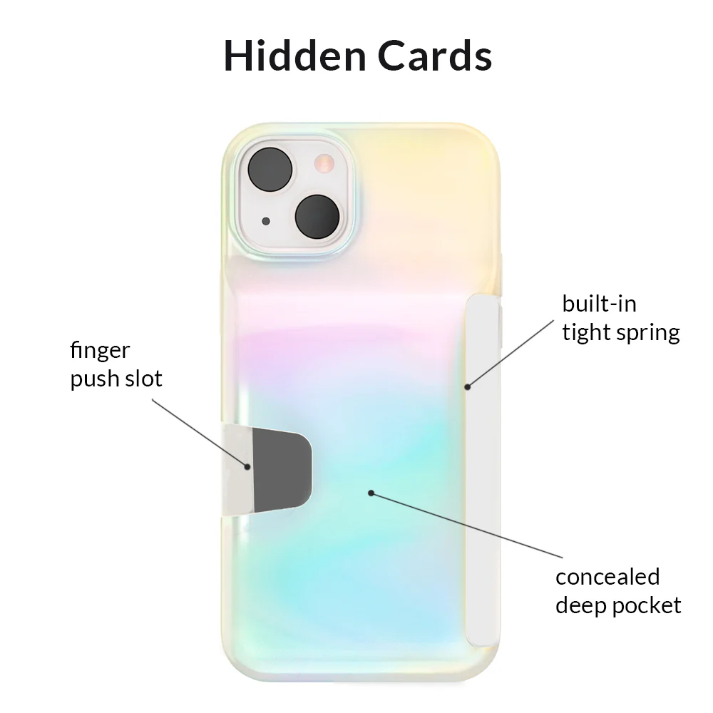 White Opal Iphone Wallet Case - Image 108