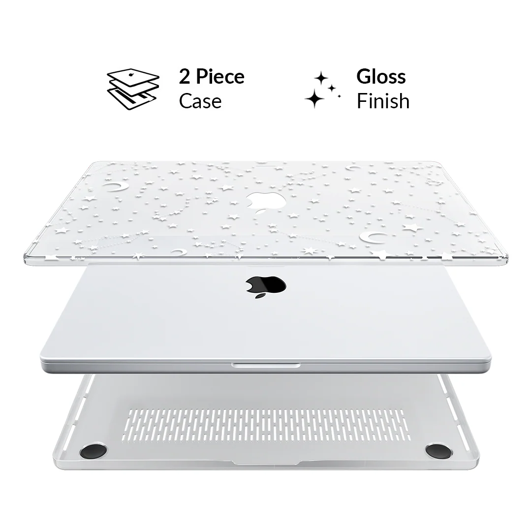 White Stars MacBook Case - Image 20