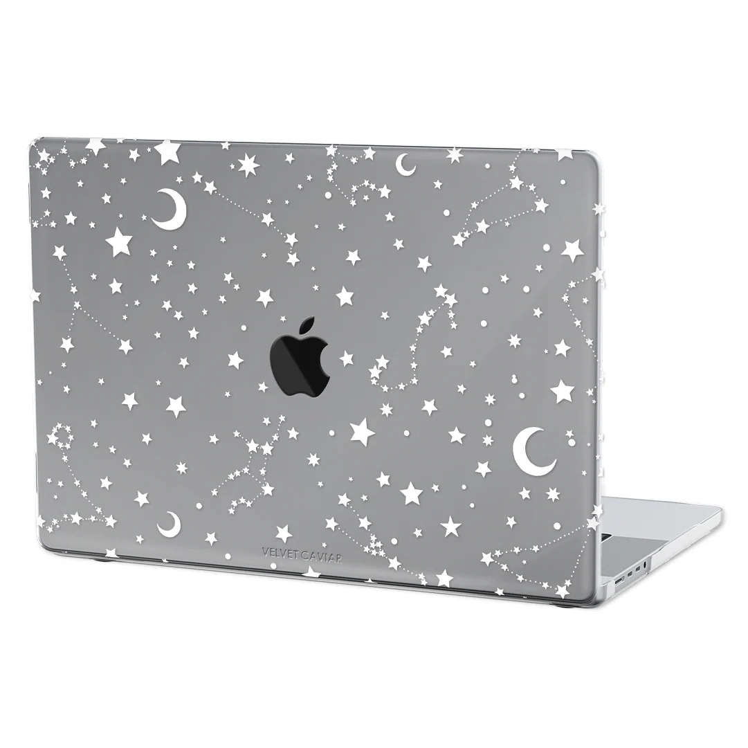 White Stars MacBook Case - Image 55