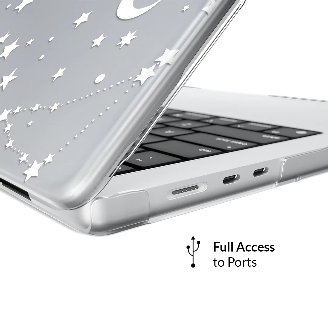 White Stars MacBook Case - Image 9