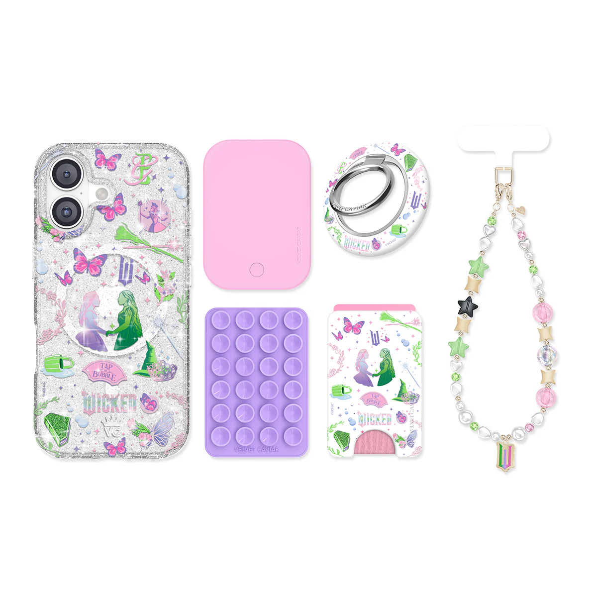 Wicked For Good Glitter iPhone Bundle Set - Image 16