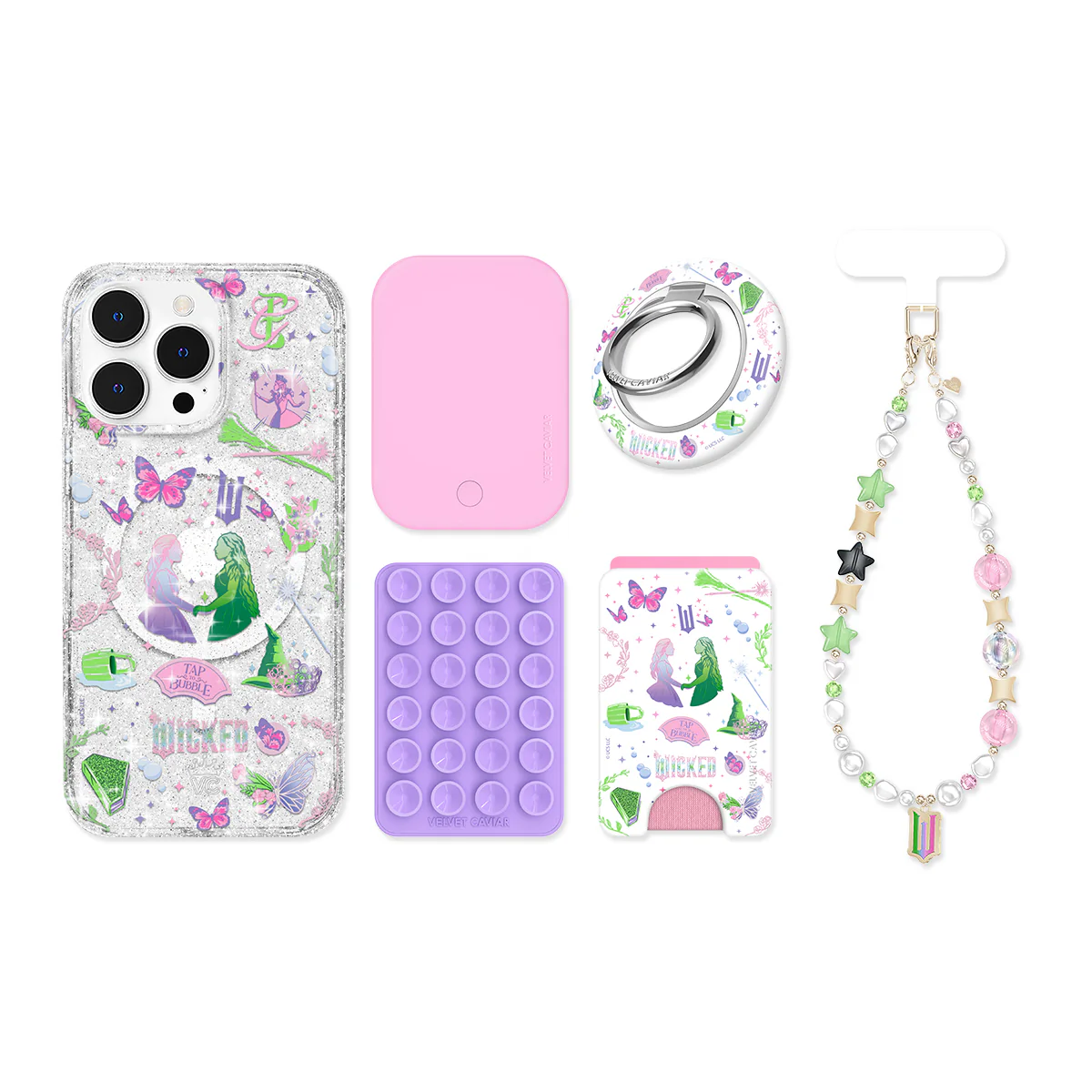 Wicked For Good Glitter iPhone Bundle Set - Image 2