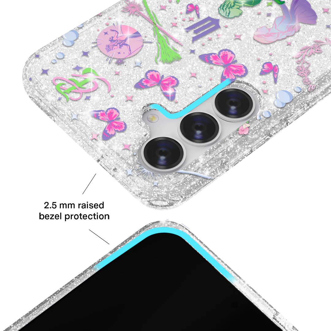 Wicked For Good Glitter Samsung Case - Image 18