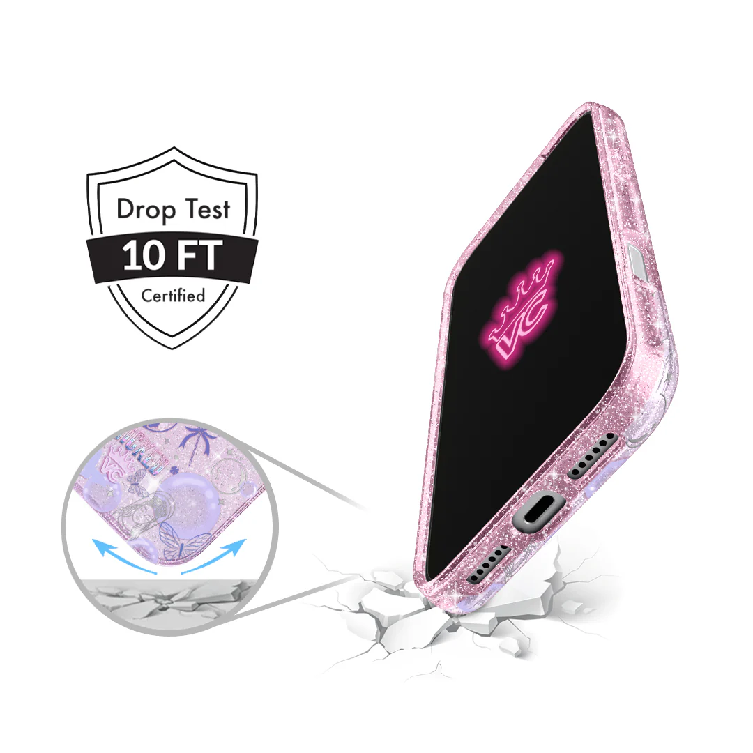 Wicked Glinda’s Bubble Glitter iPhone Case - Image 17