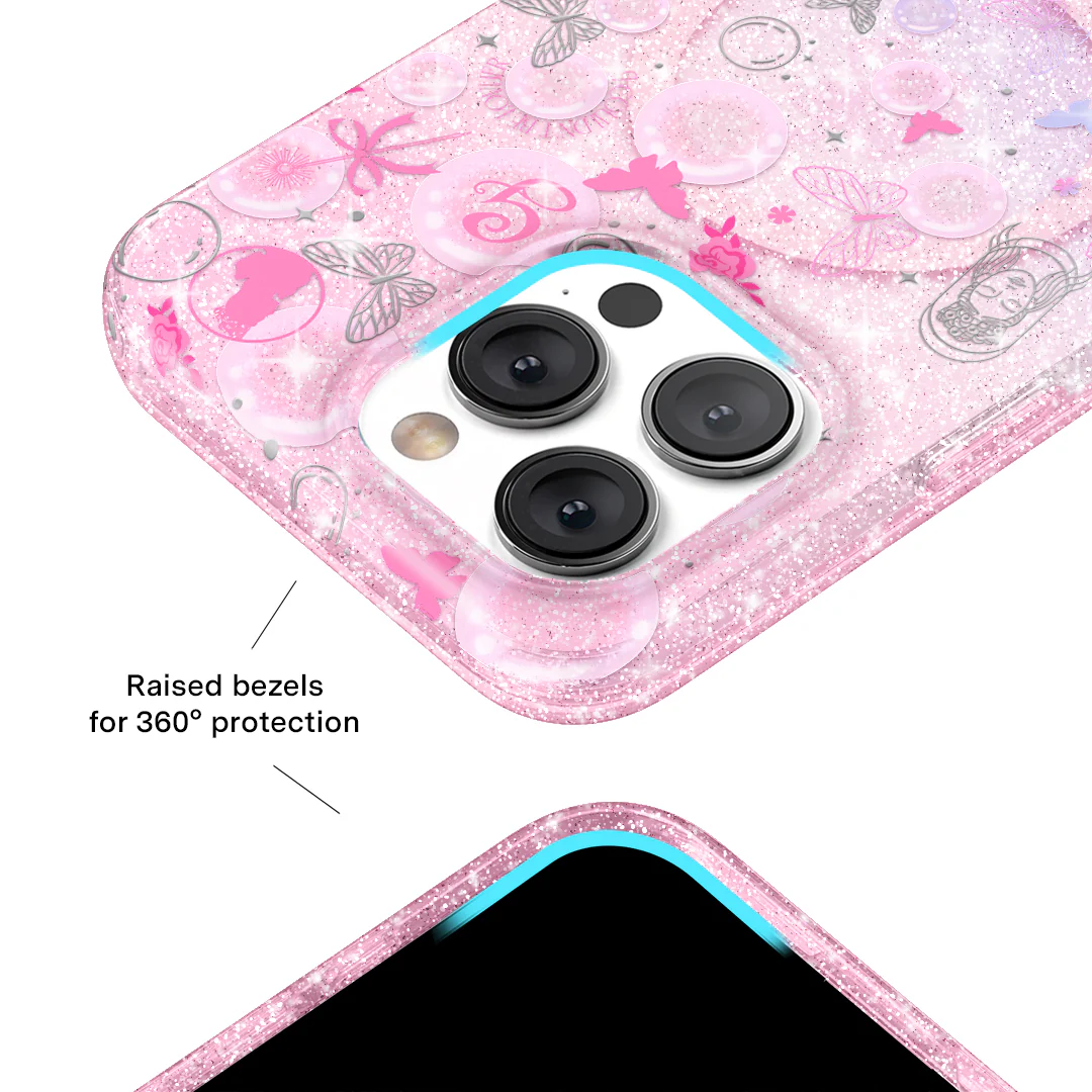 Wicked Glinda’s Bubble Glitter iPhone Case - Image 43