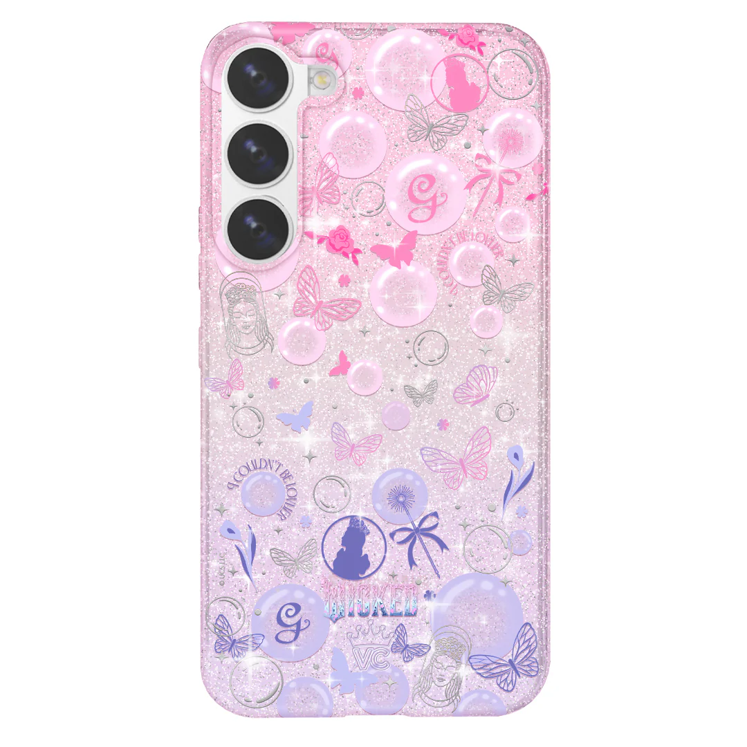 Wicked Glinda’s Bubble Glitter Samsung Case - Image 31