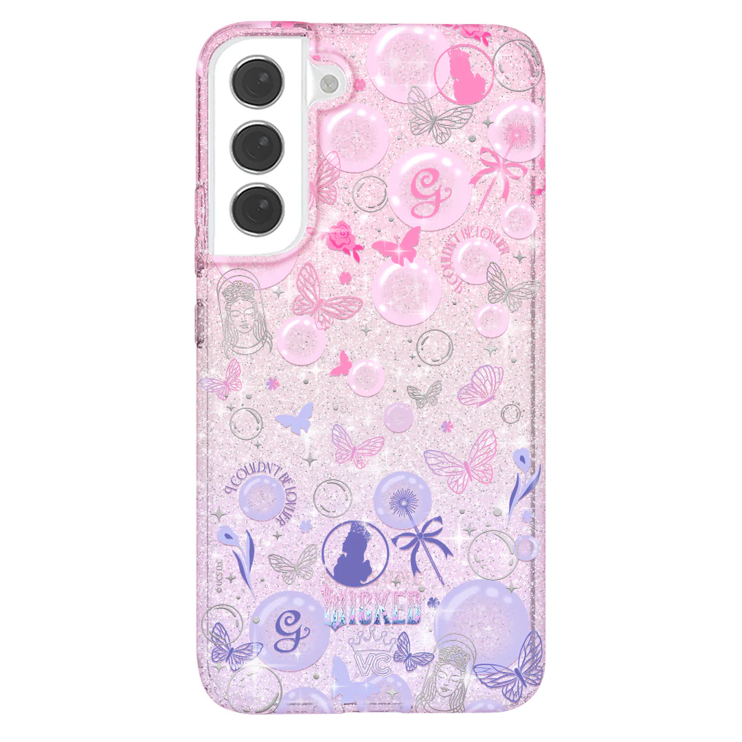 Wicked Glinda’s Bubble Glitter Samsung Case - Image 51