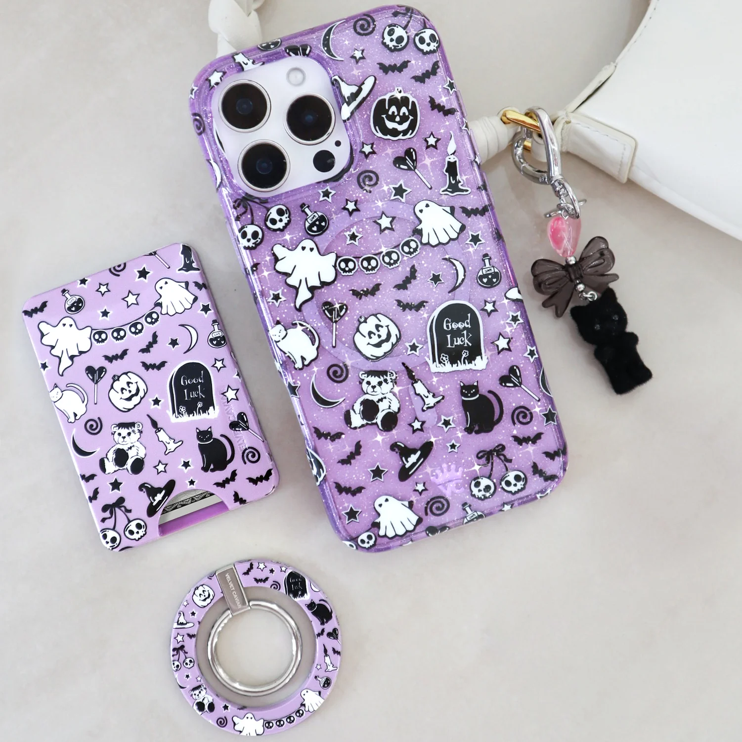 Witchy Lilac MagSafe Grip Ring - Image 6