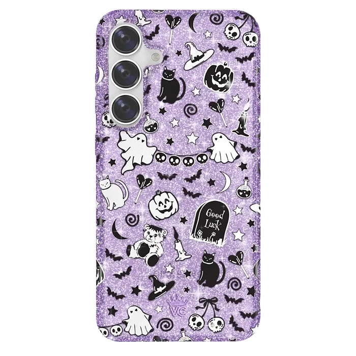 Witchy Lilac Glitter Samsung Case - Image 21