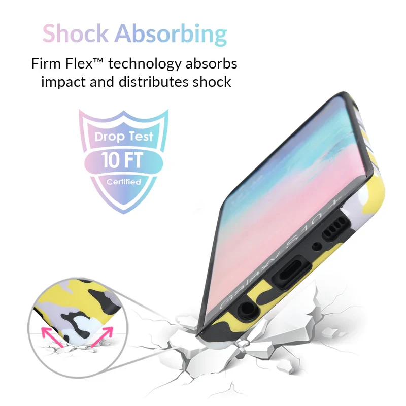 Yellow Camo Samsung Galaxy Case - Image 39