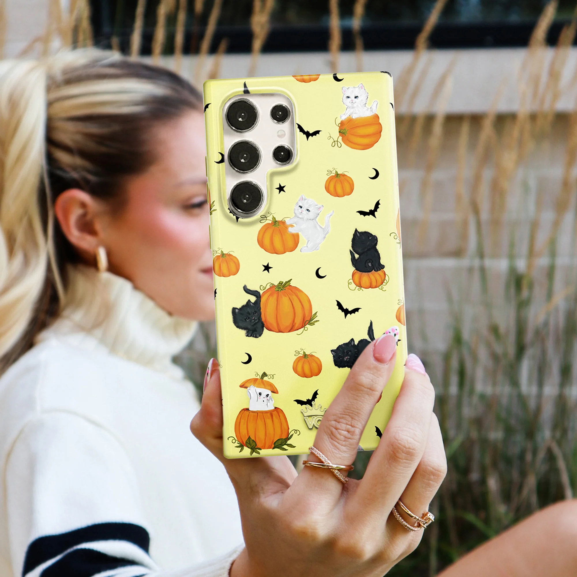 Purrfect Pumpkins Samsung Case - Image 2